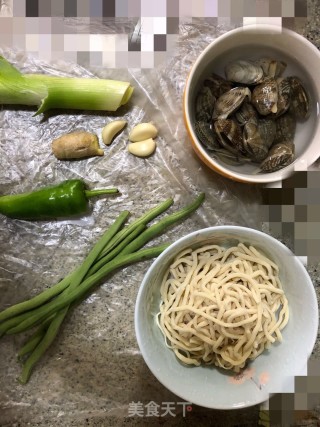 Clam Noodle Soup recipe