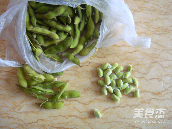 Stir-fried Duck Gizzards with Green Pepper and Edamame recipe