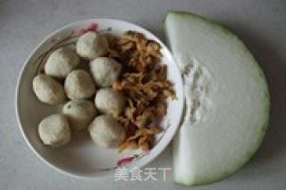 Clam Fish Ball Winter Melon Soup recipe