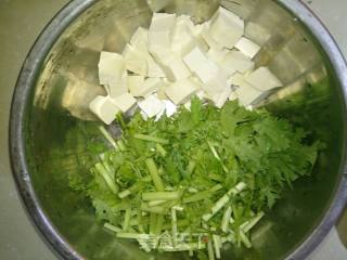 Garland Chrysanthemum Tofu Pot recipe
