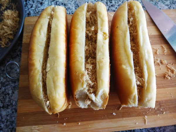 Pork Floss Bread recipe