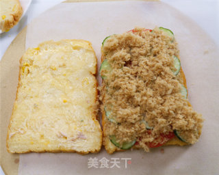 Tuna Floss Sandwich recipe