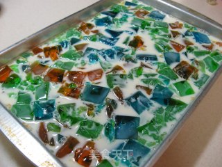 Colorful Jelly--broken Glass Jello recipe