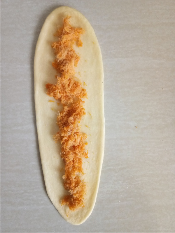 Scallion Pork Floss Steak Bun recipe