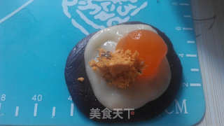 #柏翠大赛# Net Red Egg Yolk Crisp—— Mochi Pork Floss Egg Yolk Crisp recipe