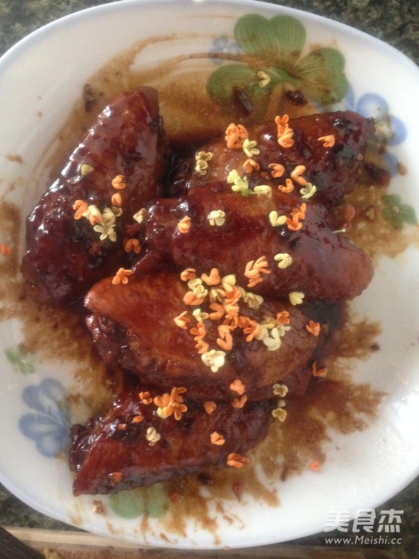 Osmanthus Wings recipe