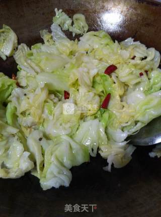 【stir-fried Cabbage】 recipe