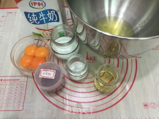 6 Inch Two-color Chiffon Cake recipe