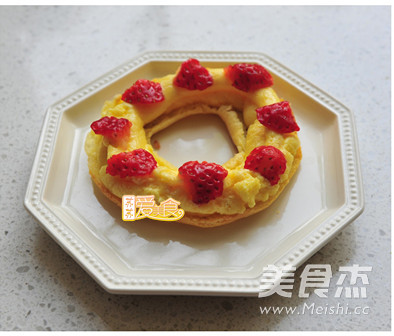 Strawberry Puff Donuts recipe