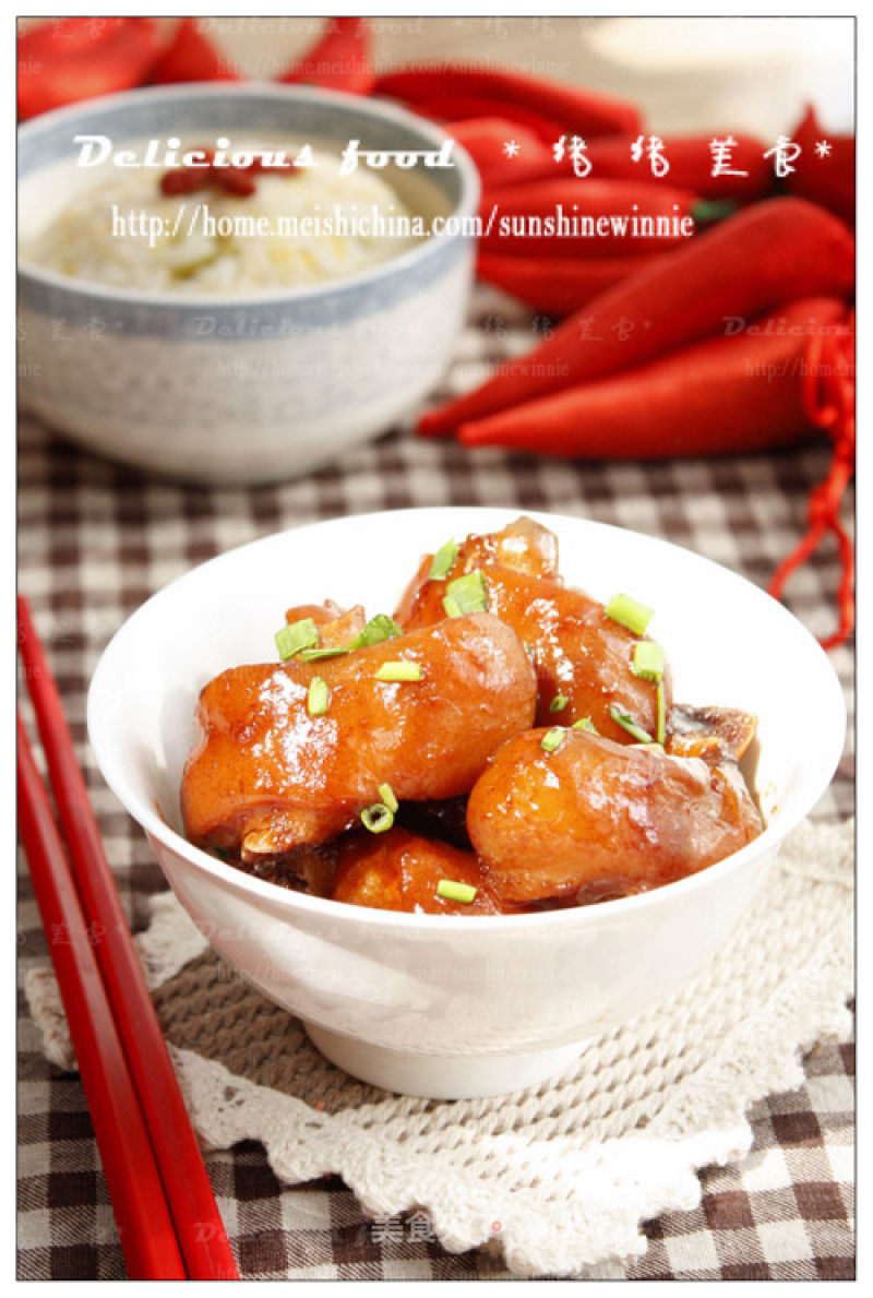 Legendary Delicacy Make Your Own ------hanlin Braised Pig Trotters recipe