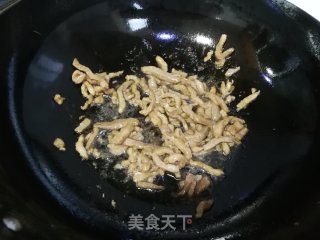 Stir-fried Shredded Pork with Mustard Heart recipe