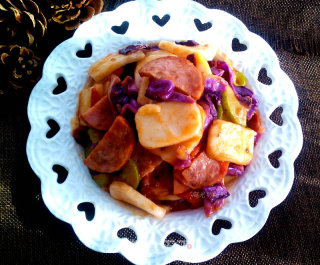 Fried Rice Cake recipe