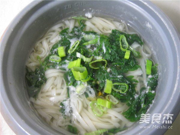 Celery Egg Noodle Soup recipe