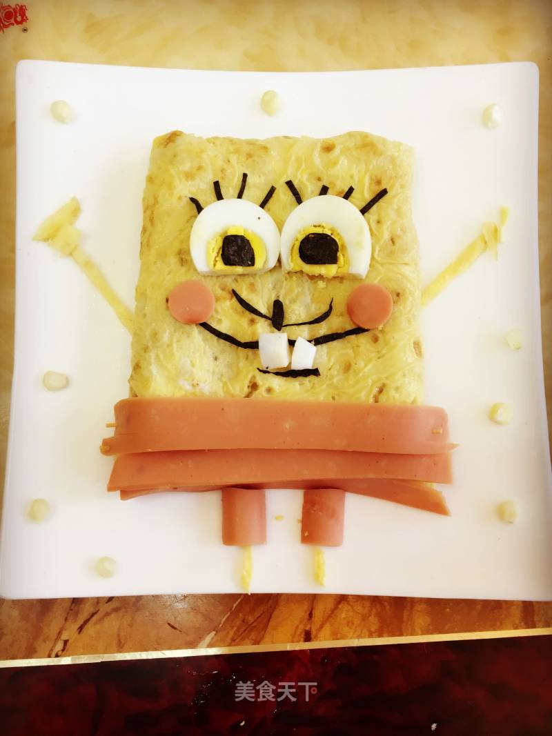 Toast Spongebob recipe
