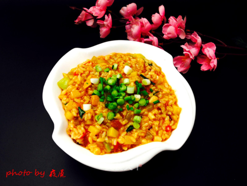 Tomato and Vegetable Hot Rice recipe