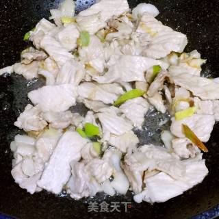 Fried Celery with Pork recipe