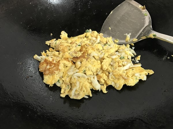 Whitebait Scrambled Eggs recipe