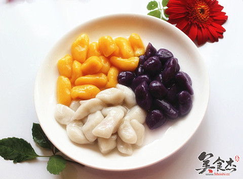 Handmade Taro Balls recipe