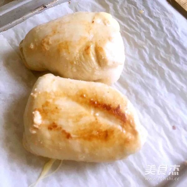 Fried Chicken Rolls with Salad Dressing recipe