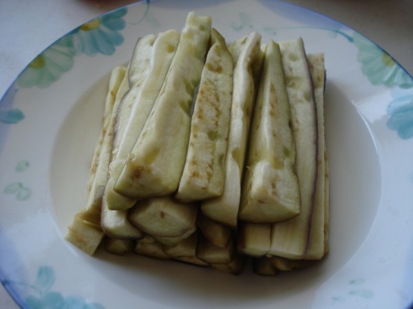Eggplant with Mint and Garlic recipe
