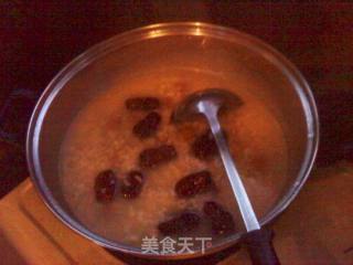 Chestnut Congee with Red Dates recipe