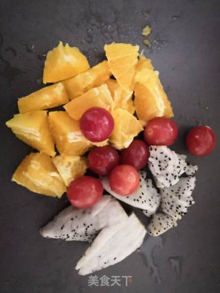 Orange Pitaya Milkshake recipe