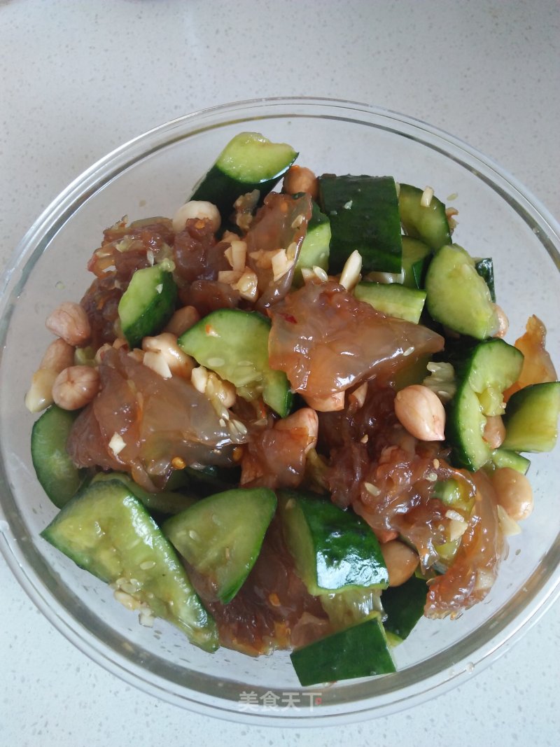 Cucumber Stings Mixed with Vinegar recipe