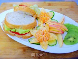 [delicious Weight Loss Breakfast] Tomato Sandwich Breakfast recipe