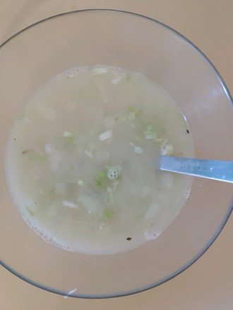 Scallop and Winter Melon Soup