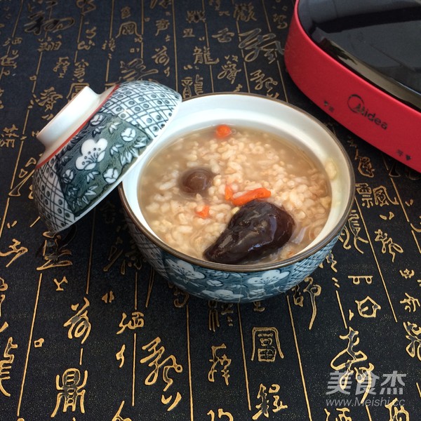 Longan and Chinese Wolfberry Porridge recipe