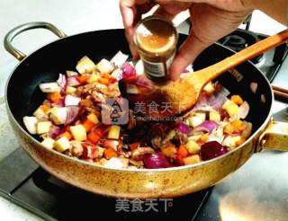 Rice Cooker Rice Lamb recipe