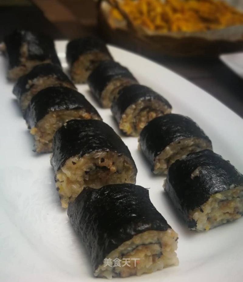Minced Meat Sushi recipe