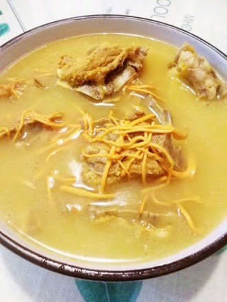 Cordyceps Militaris Pork Bone Soup recipe