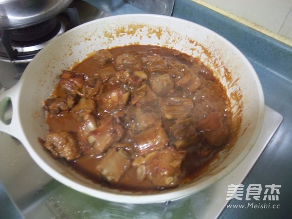 Braised Pork Ribs with Beer Fermented Bean Curd recipe