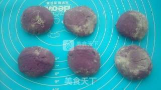 Purple Sweet Potato Glutinous Rice Cake recipe