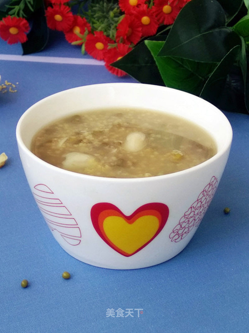 Lily Mung Bean Congee recipe