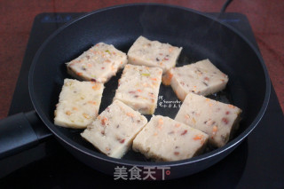 Cantonese New Year Morning Tea, Cantonese Shrimp and Carrot Cake recipe