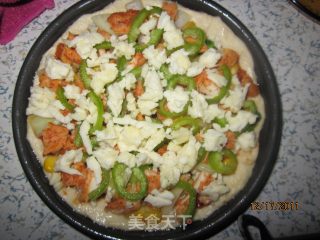 Orleans Chicken Pizza recipe