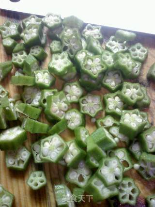 Fried Shrimp with Okra recipe