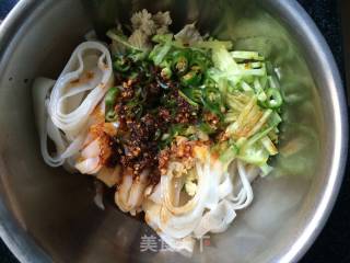 Green Pepper Noodles recipe