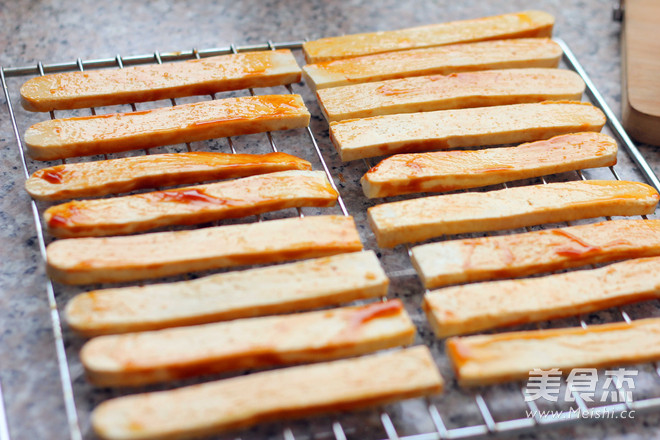 Spicy Grilled Tofu Strips recipe