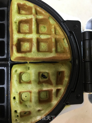 Matcha Waffles recipe