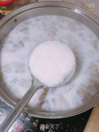 Milk Taro Sago recipe