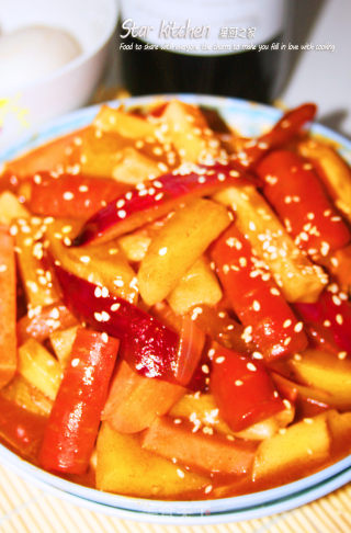 [improved and Upgraded Version] Korean Spicy Stir-fried Rice Cakes recipe