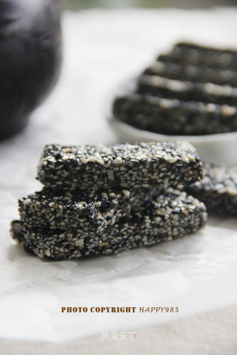 Nourishing and Good Snacks in Winter-sesame Crisps recipe