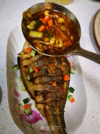 Sweet and Sour Yellow Croaker recipe