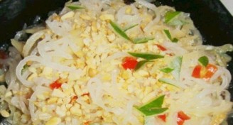 Shredded Radish Mixed with Jellyfish Peel recipe