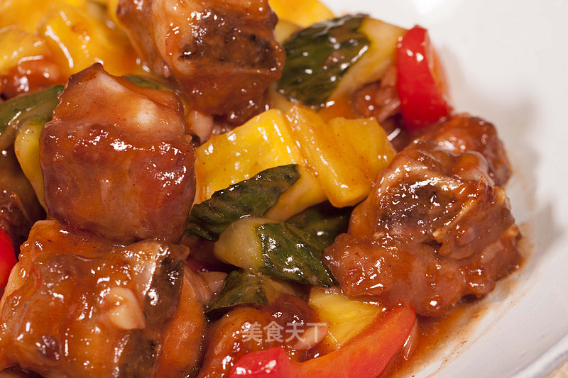 Sweet and Sour Pineapple Pork Ribs recipe