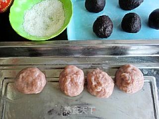 Strawberry Sticky Rice Ball recipe