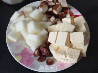 Red Wine Winter Melon Tofu recipe